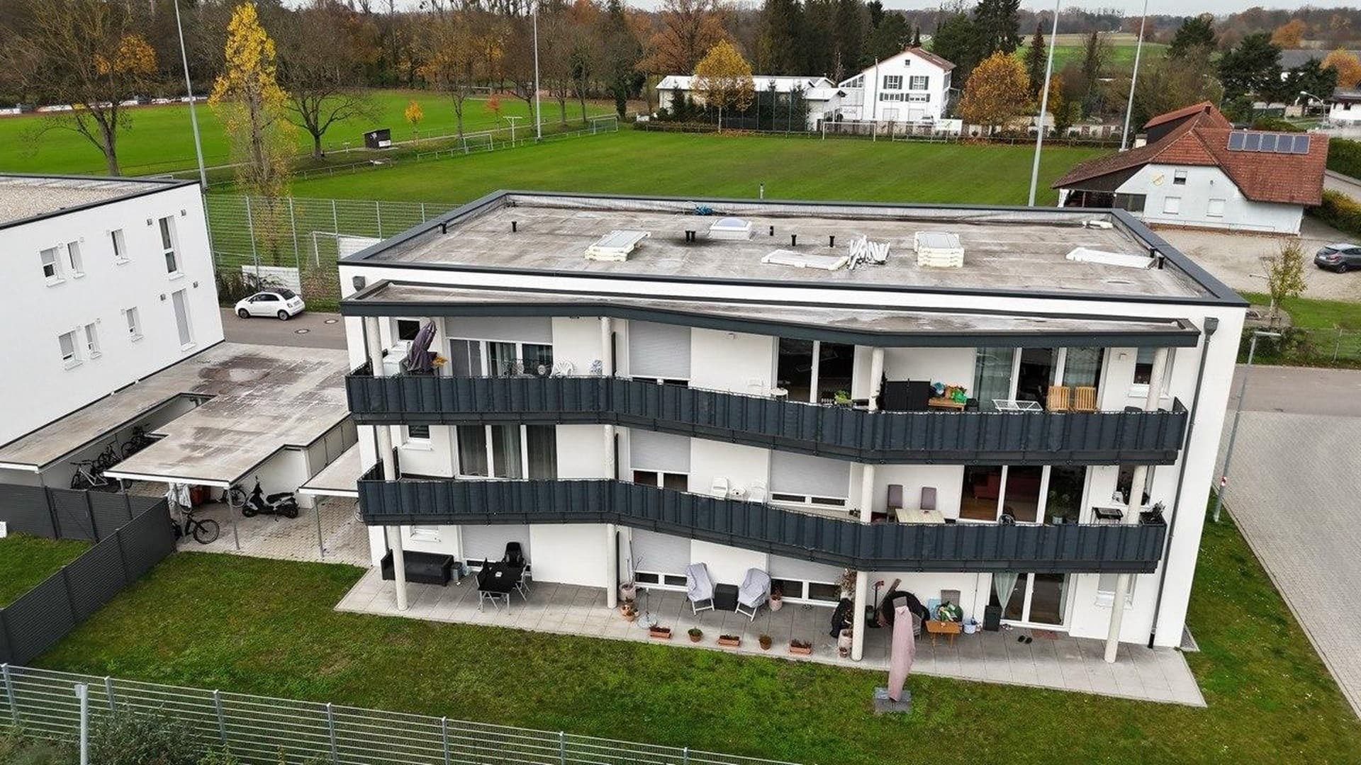 Wohnung in Kehl/Bodersweier - 4 Zimmer, Balkon, EBK, Stellplatz