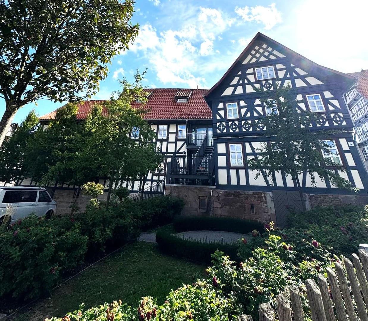 4-Raum Wohnung mit Geschichte- stilvoll leben im frisch sanierten Fachwerkhaus
