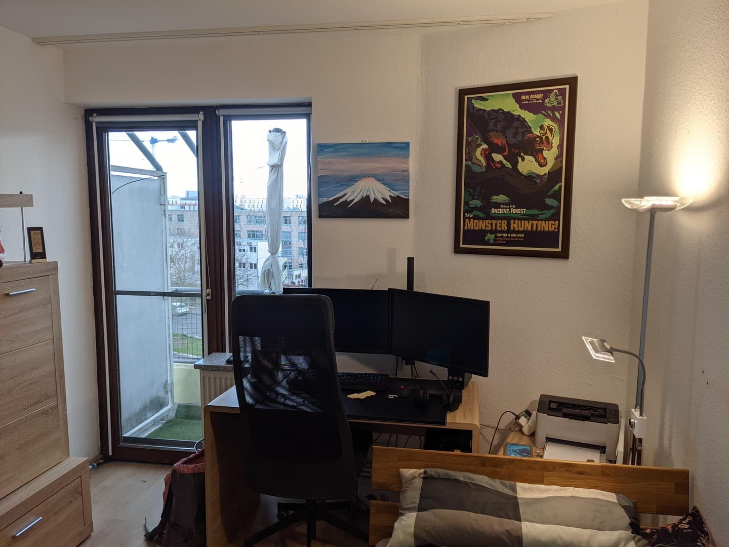 Komfort-Appartement mit Westbalkon und Stellplatz- möbliert, uninähe