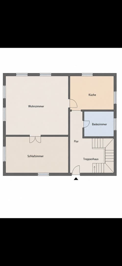 Erstbezug nach Sanierung! 2-Zimmer Wohnung im Ortskern von Lühnde