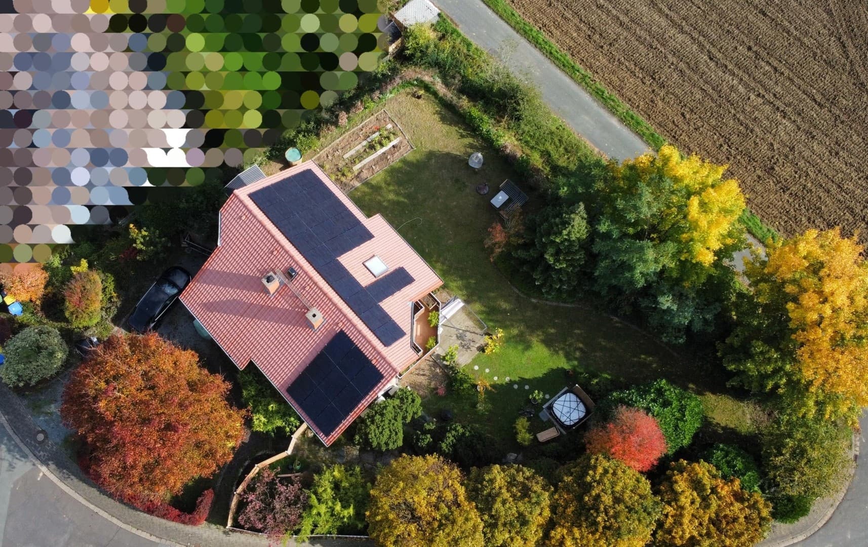 Provisionsfrei: Feldrand-Idylle trifft Smart Home – Vollklima, PV & sehr niedrige Energiekosten