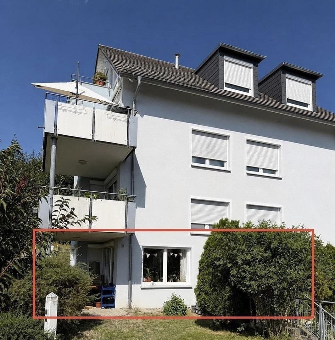 Schöne 2,5-Zimmer-Gartenwohnung in ruhiger Lage