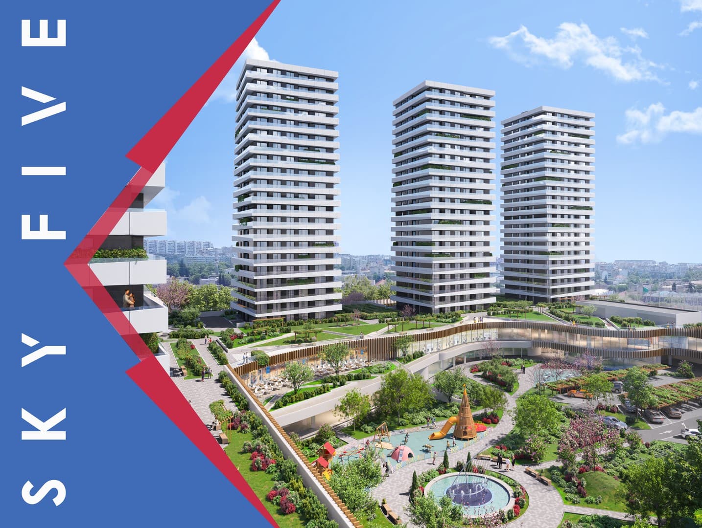 SKY FIVE von INVESTOR – Geräumige Zweizimmerwohnung – Jetzt zahlen Sie beim Kauf nur 10 %