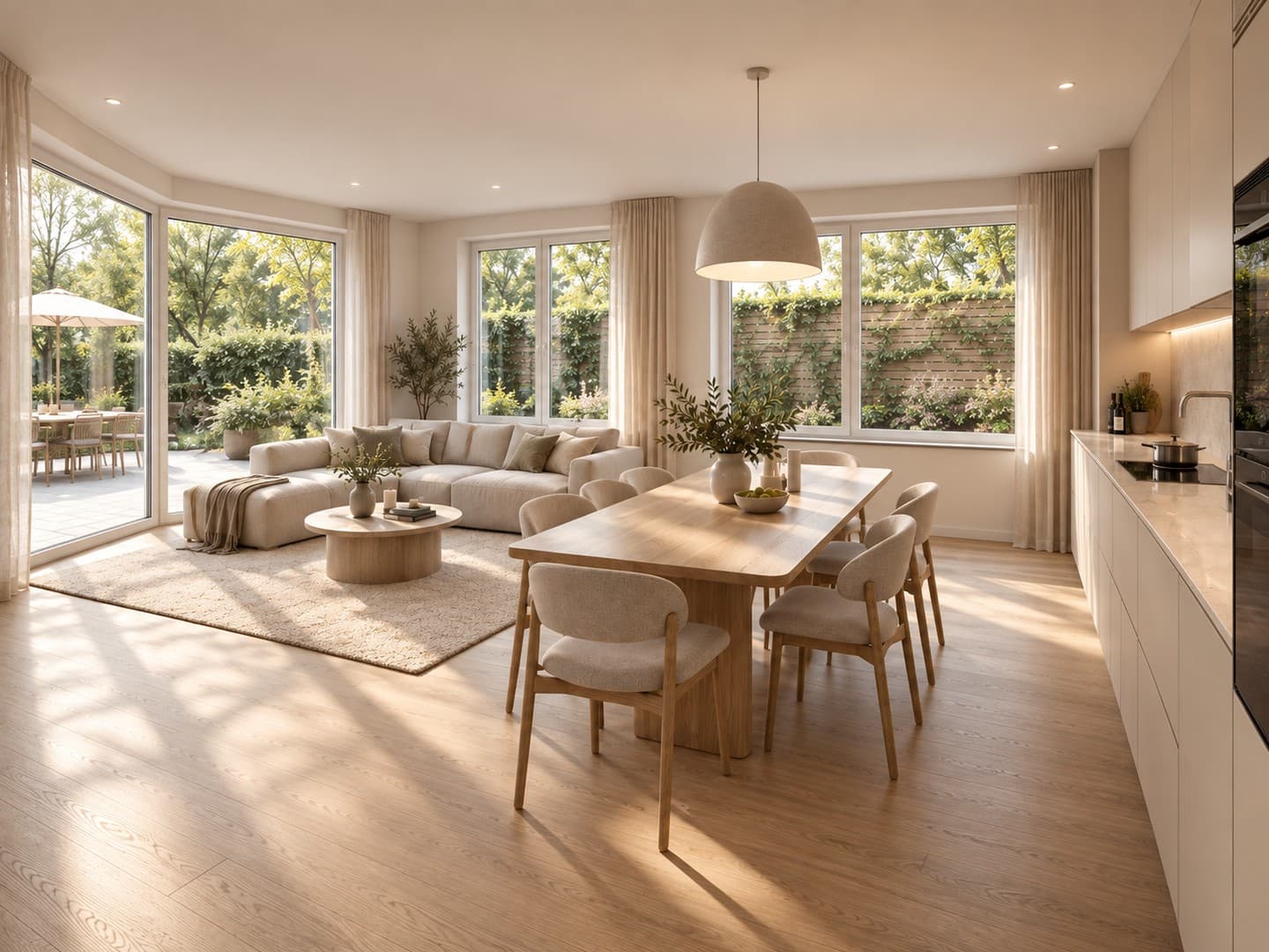 Neubau: Luxuriöse 4-Zimmer Maisonette-Wohnung mit Garten in München Solln