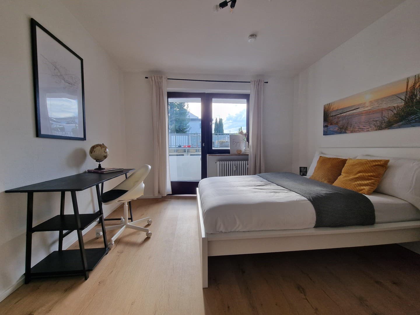 1 Zi-Whg mit Balkon NEU renoviert und voll möbliert in Passau zentral