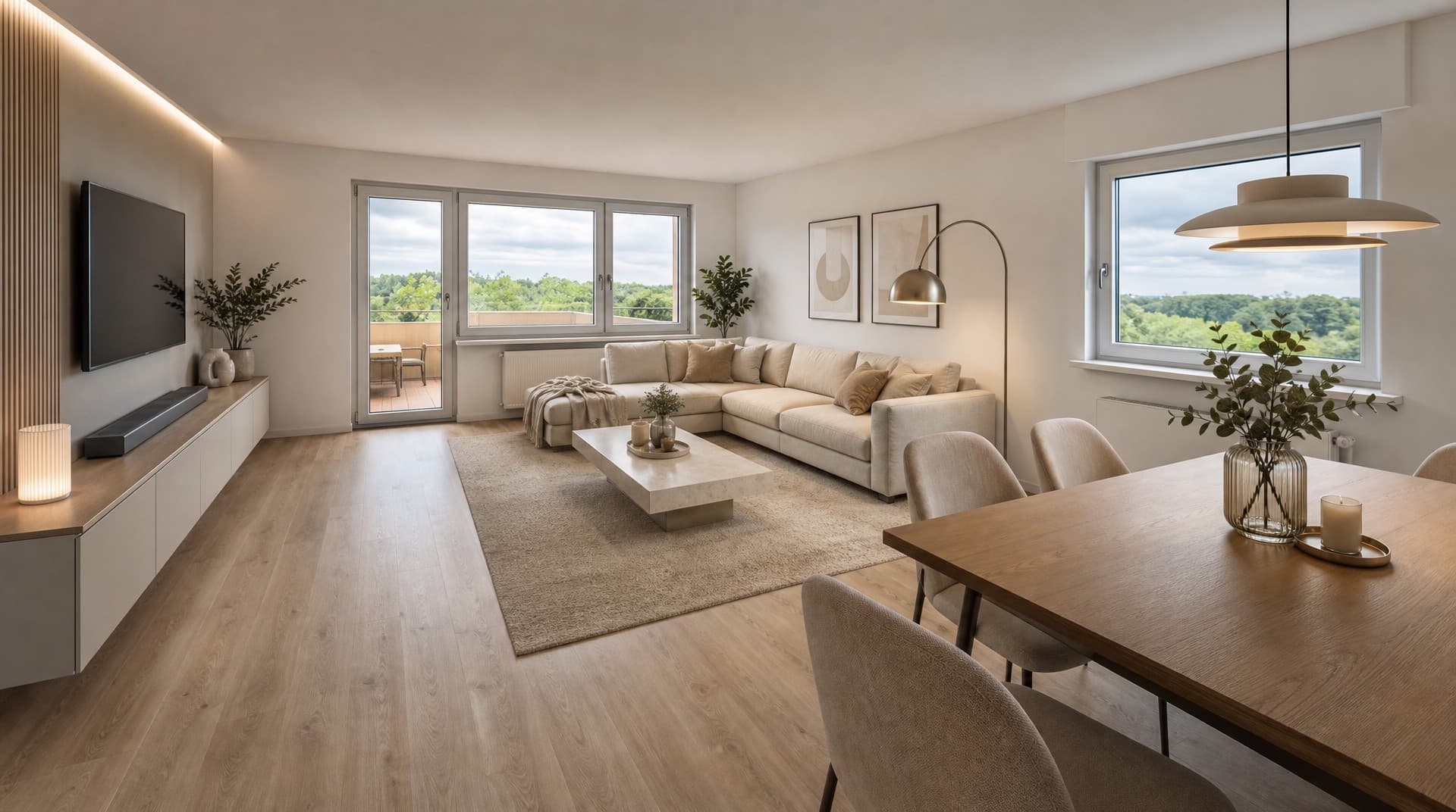 Hochwertig renovierte 3-Zimmer-Eigentumswohnung mit Loggia & Balkon – Erstbezug nach Renovierung