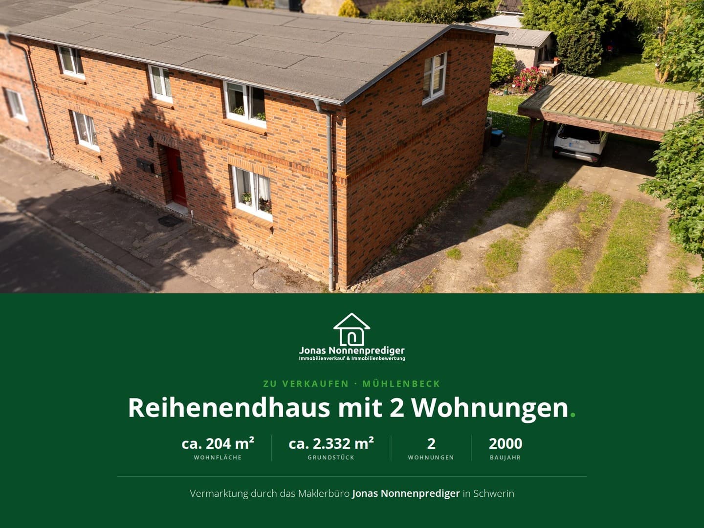 Zweifamilienhaus als Kapitalanlage mit Scheune - für den Käufer provisionsfrei