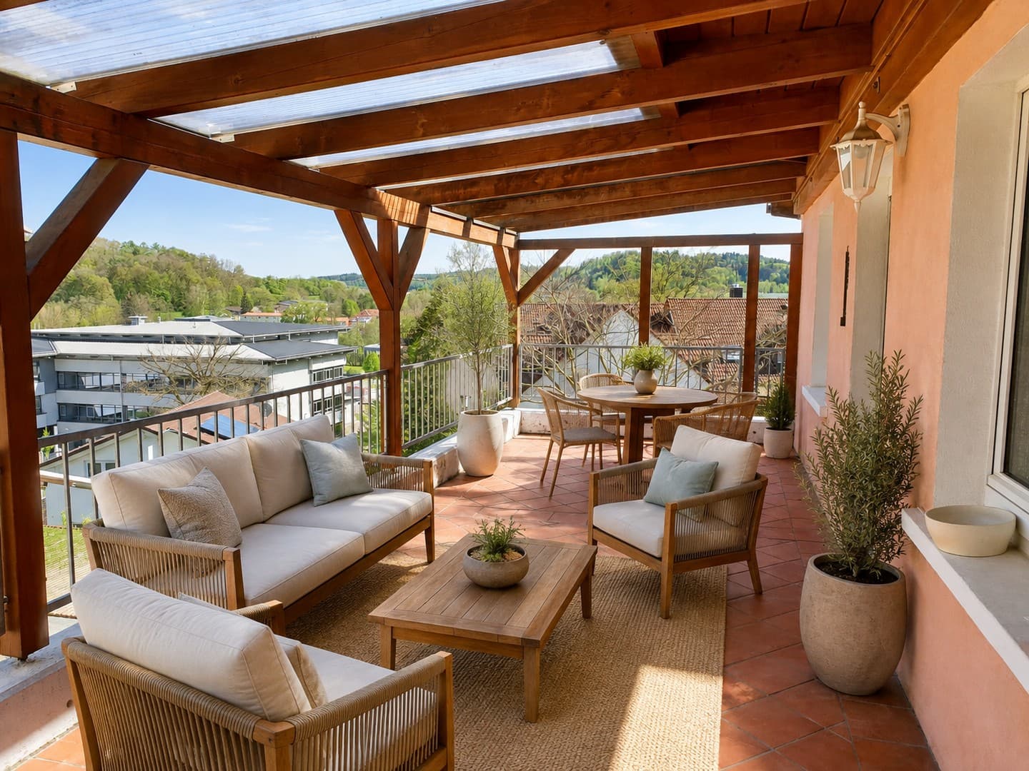 Moderne 3,5–4-Zimmer-Wohnung mit Panorama-Terrasse in Stockach