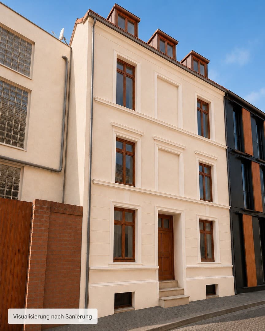 Sanierungsobjekt Bestlage Altstadt Wismar/Stadthaus - MFH/ KfW55 / KfW-Kredit mit 2%