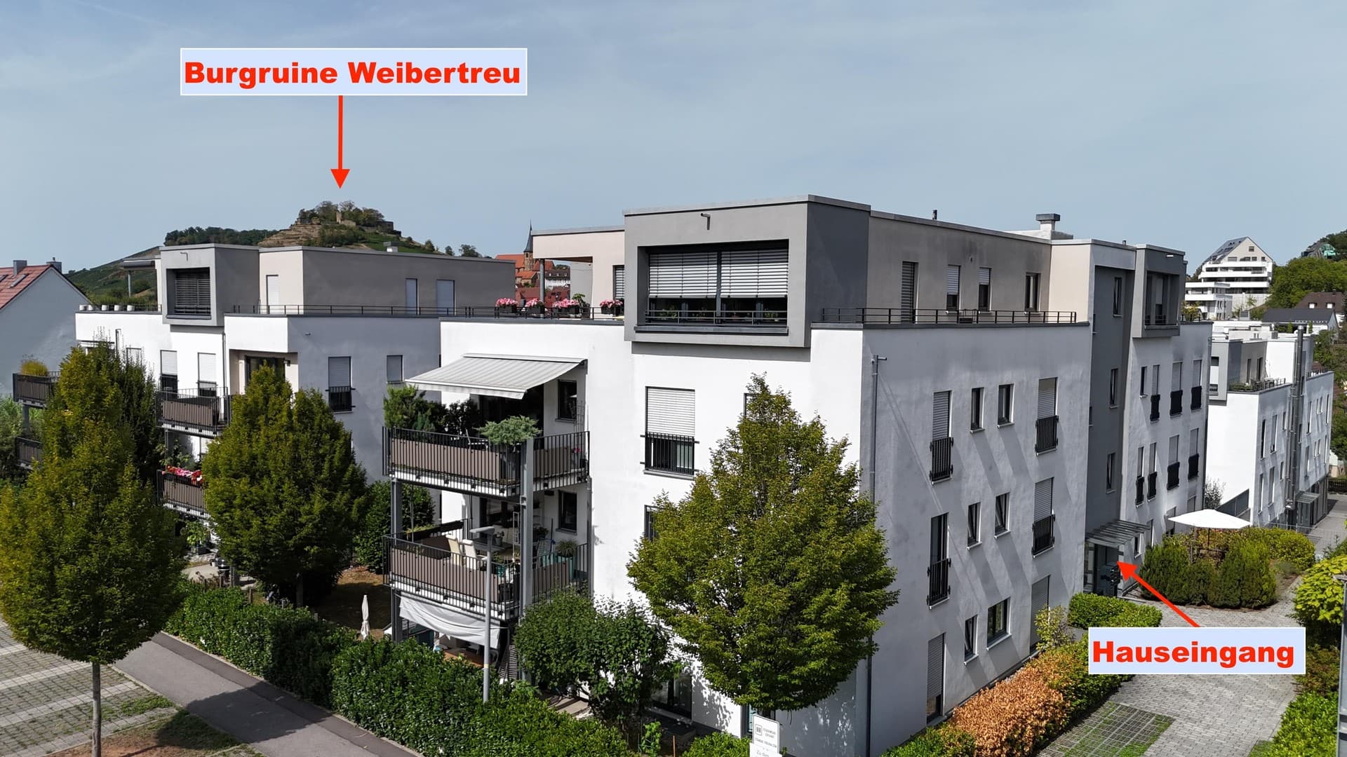 Stadtquartier Weinsberg - gepflegte 2-Zimmer Wohnung mit TG-Stellplatz