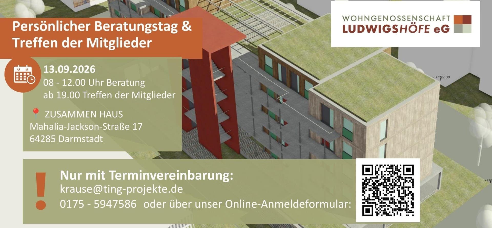Ludwigshöfe - 2-Zimmer - 60 qm