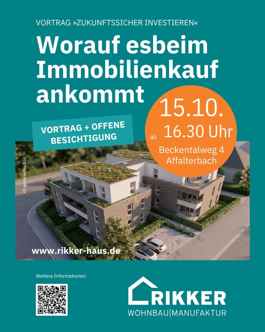 Ruhige Erdgeschosswohnung mit 3 oder 4 Zimmer, großem Garten, Carport und Stellplatz