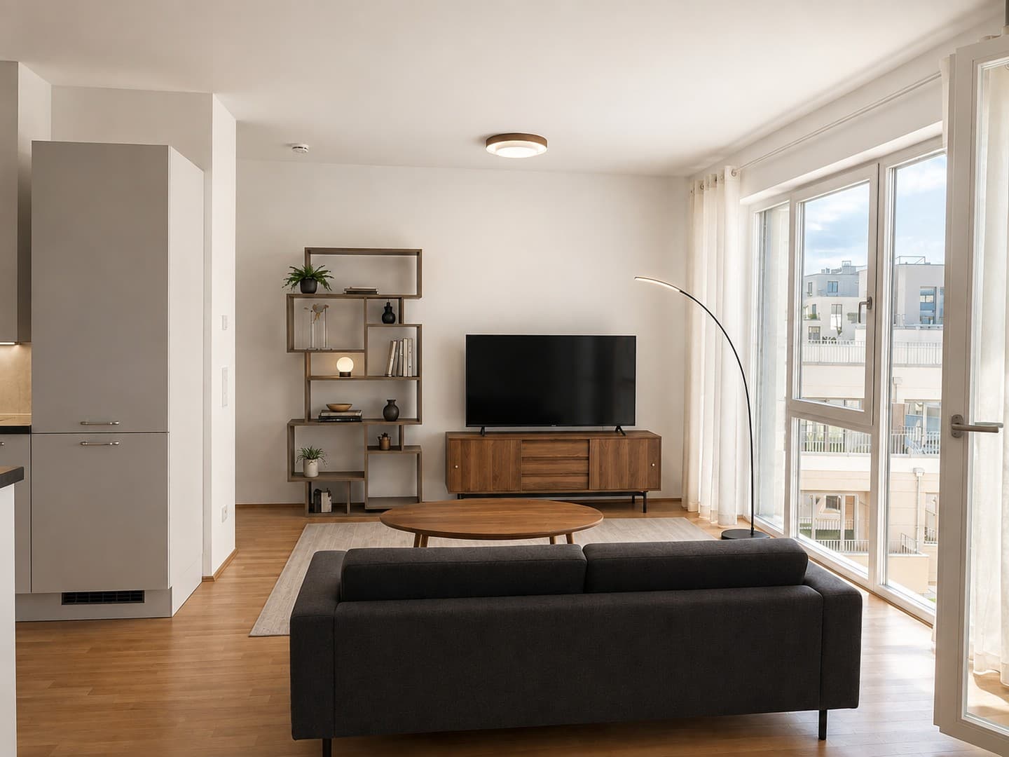 Helle möblierte 2-Zimmer-Wohnung Neubau in Prenzlauer Berg