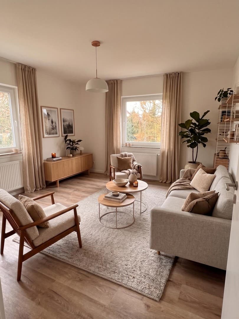 Erstbezug nach umfassender Sanierung: Helle 3-Zimmer-Wohnung mit EBK, Balkon & Garage