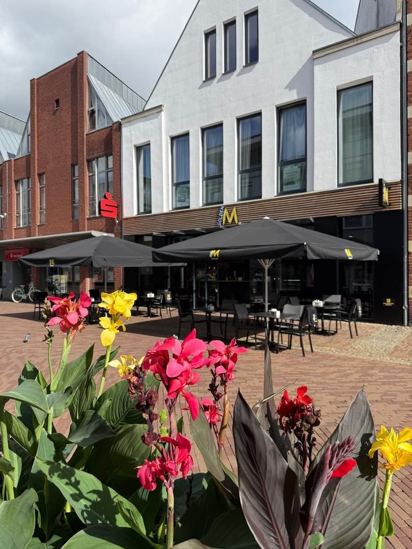 Attraktive Gastronomiefläche, Hauptfußgängerzone Nordhorn