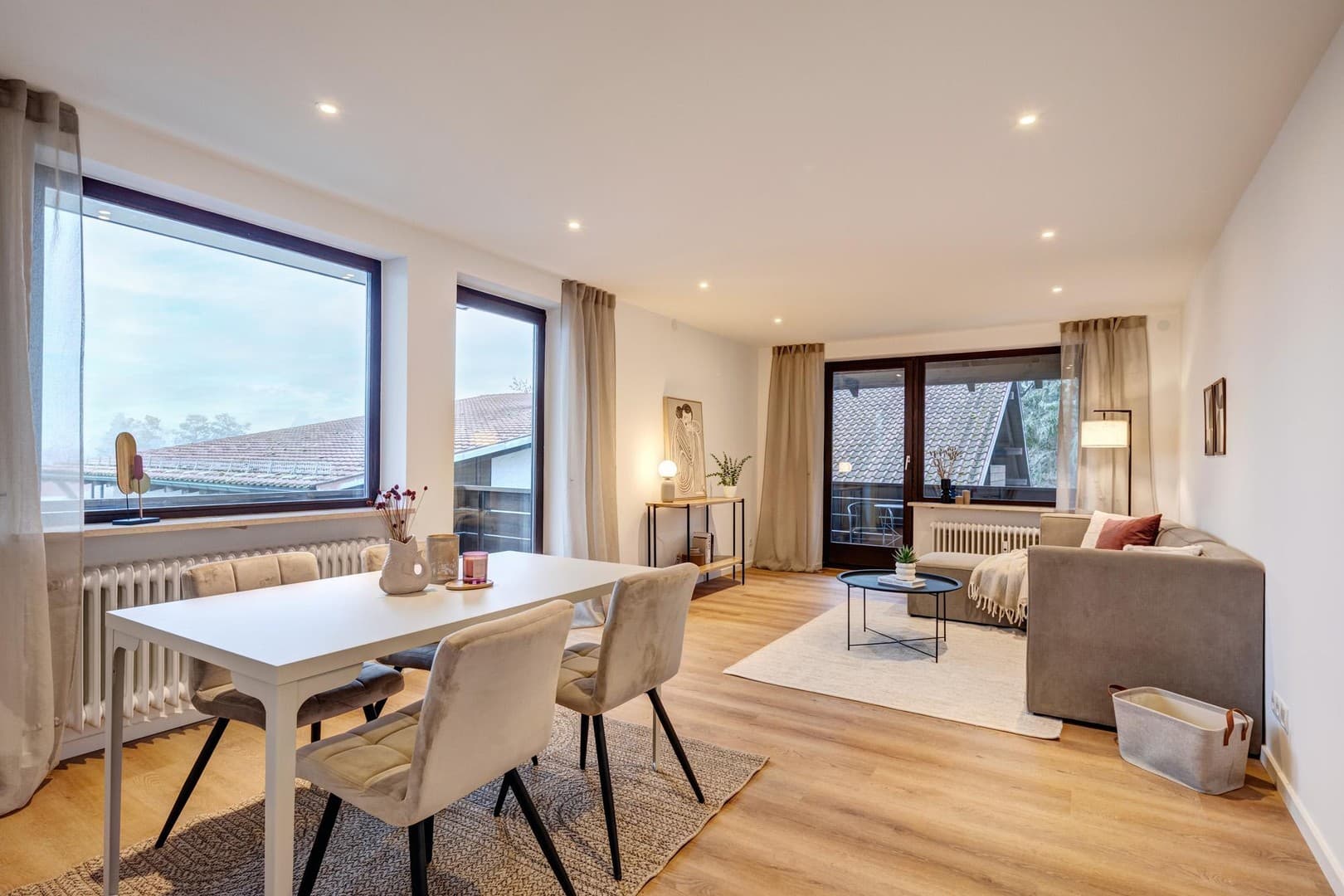 Penthouse-Feeling in Bad Wörishofen – 2 Zimmer, 2 Sonnenbalkone, 3. OG, sofort frei