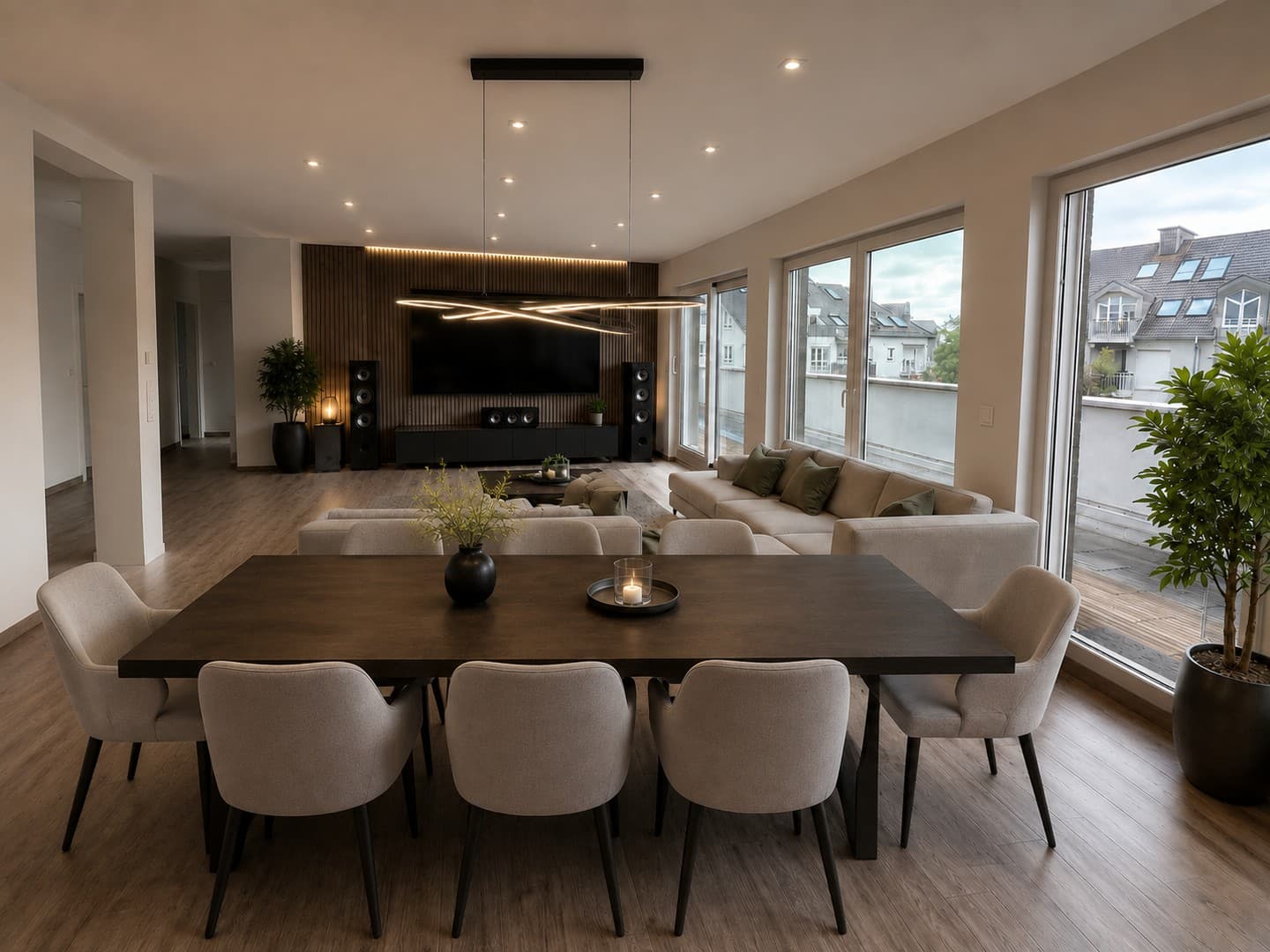 Traumhaftes Penthouse mit privater Dachterrasse und Fahrstuhl direkt in die Wohnung