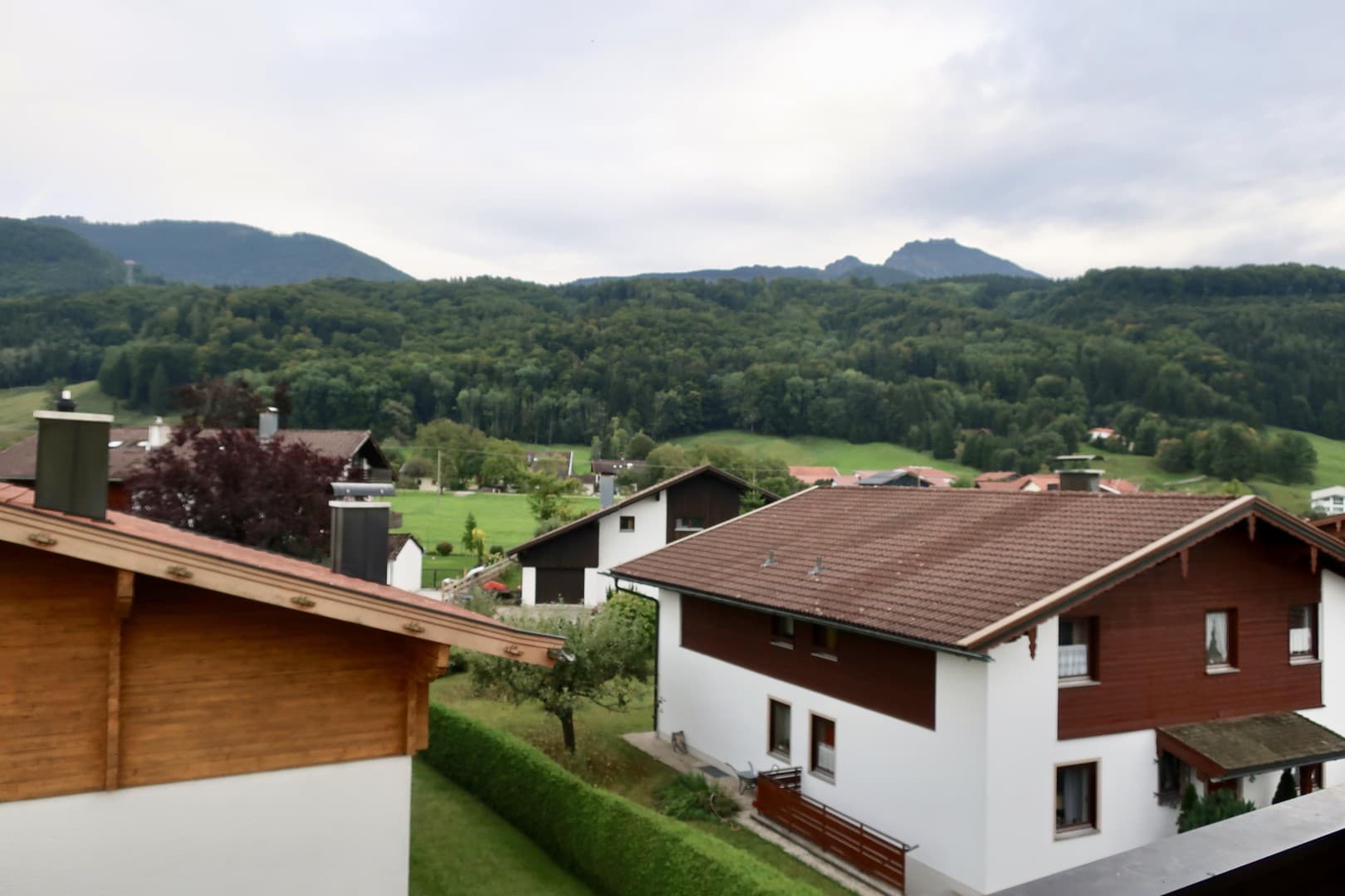 Dachgeschosswohnung mit Bergblick