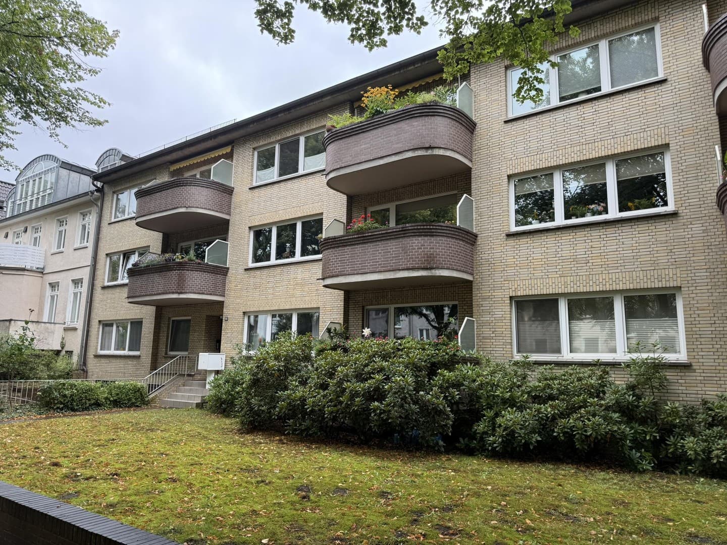 Sanierte 3-Zimmer-Wohnung in Heimfeld mit zwei Balkonen