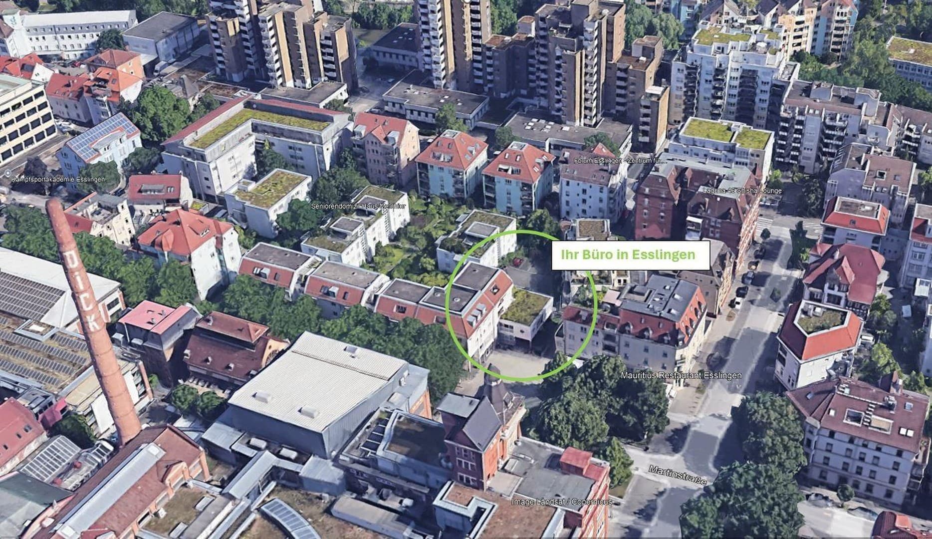 die Wohlfühloase Büro im Zentrum von Esslingen