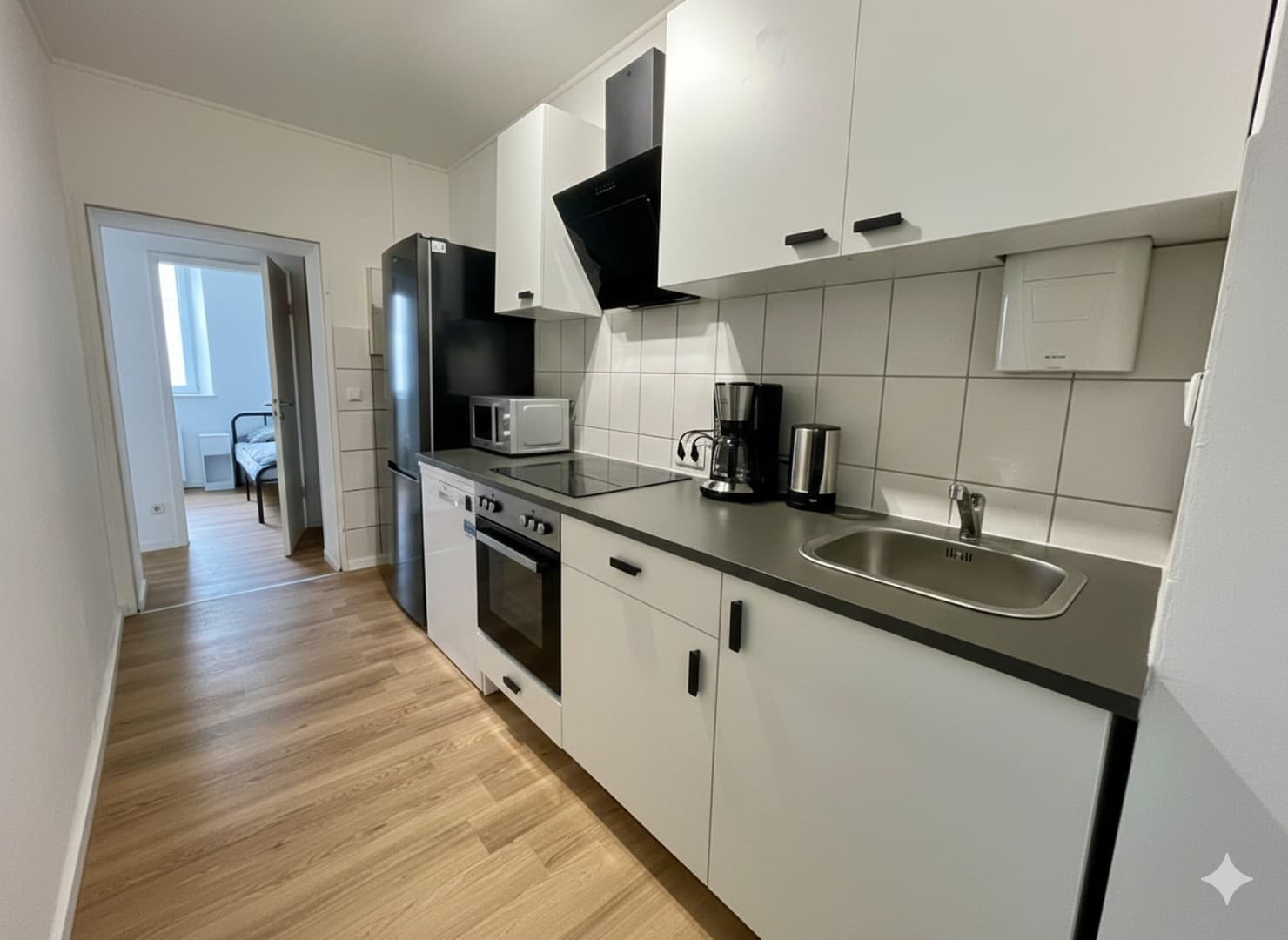 Schicke 3-Zimmer Wohnung inkl. neuer Einbauküche am Stadtgarten