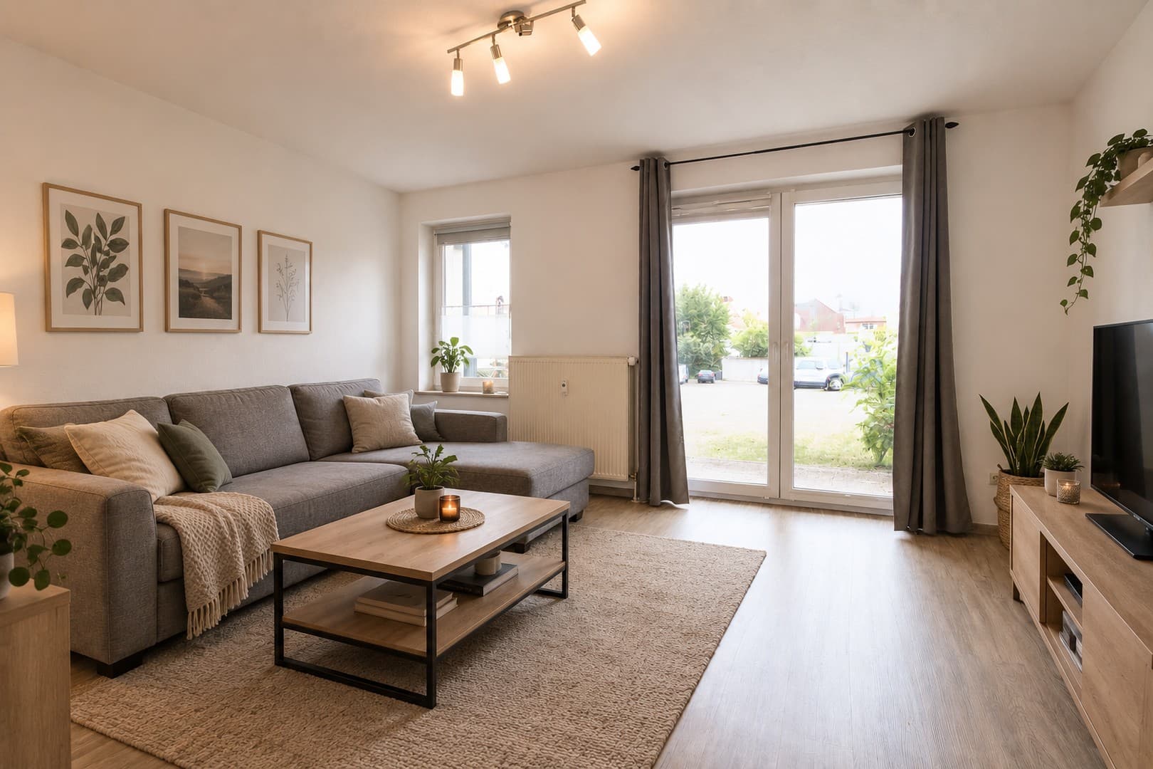 Ideal für Studenten & Senioren: Zentrale Wohnung mit Küche, Terrasse & eigenem Stellplatz