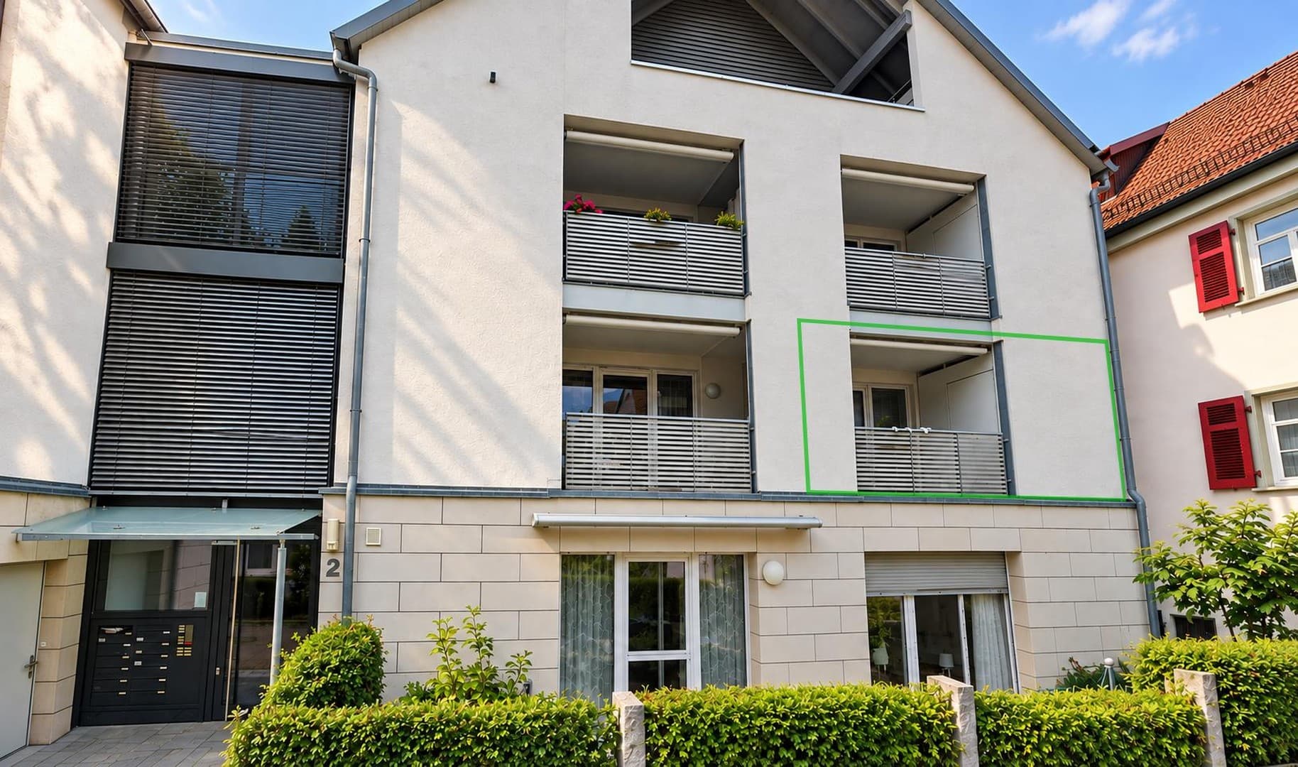 Barrierefreie 2-Zimmer-Whg. mit Aufzug, Loggia, Energie A+ - provisionsfrei