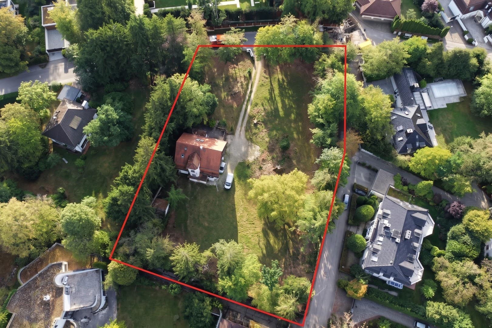 Ruhiges Grundstück in Bestlage von Grünwald - teilbar & provisionsfrei