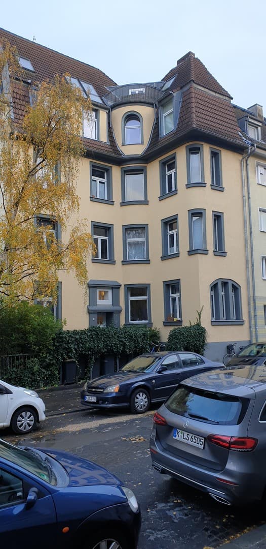 Zweizimmerwohnung in Nippes zwischen Clouth Quartier und Nordpark