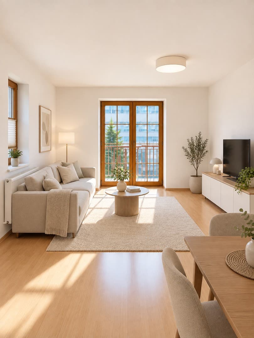 Helle 2,5 Raum Wohnung mit Balkon - Im Herzen von Cossebaude