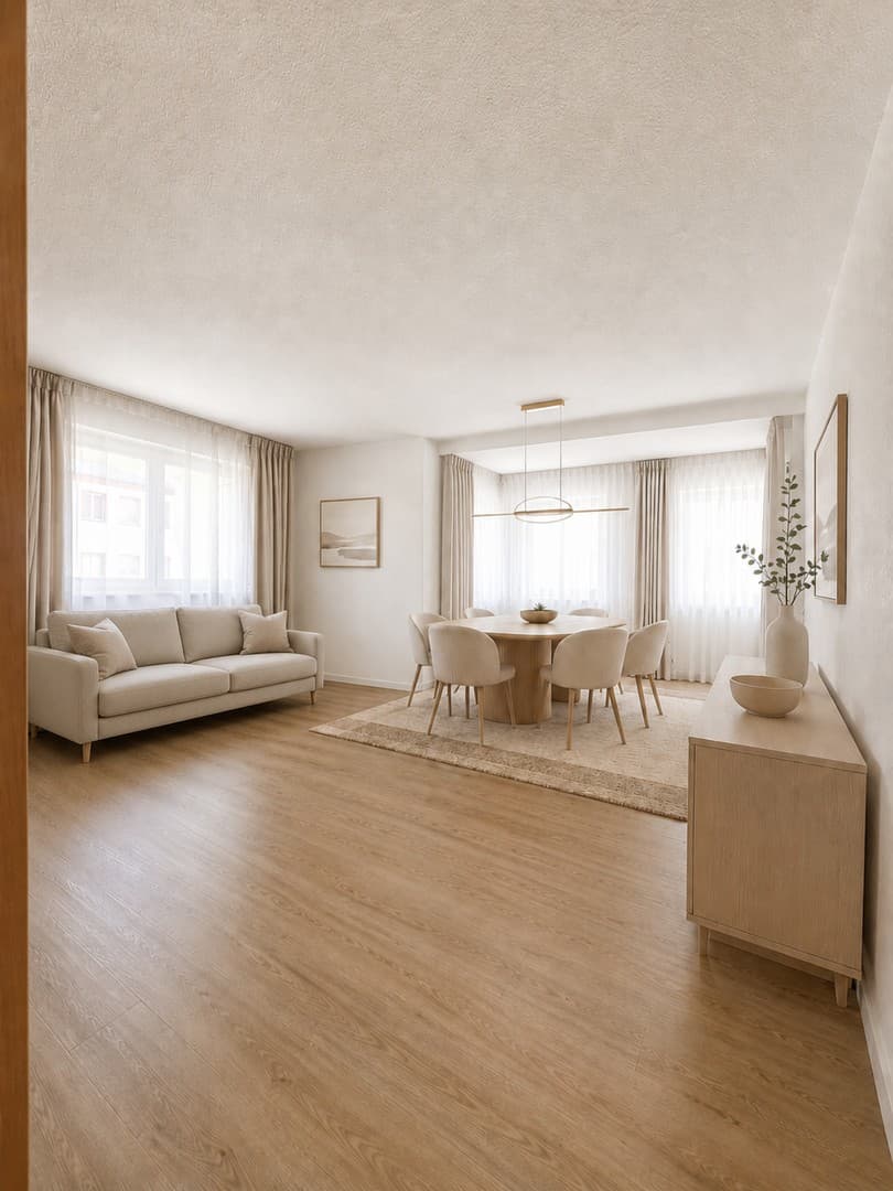 Gut geschnittene 3-Zimmer-Wohnung mit großem Westbalkon in Stadtfeld Ost