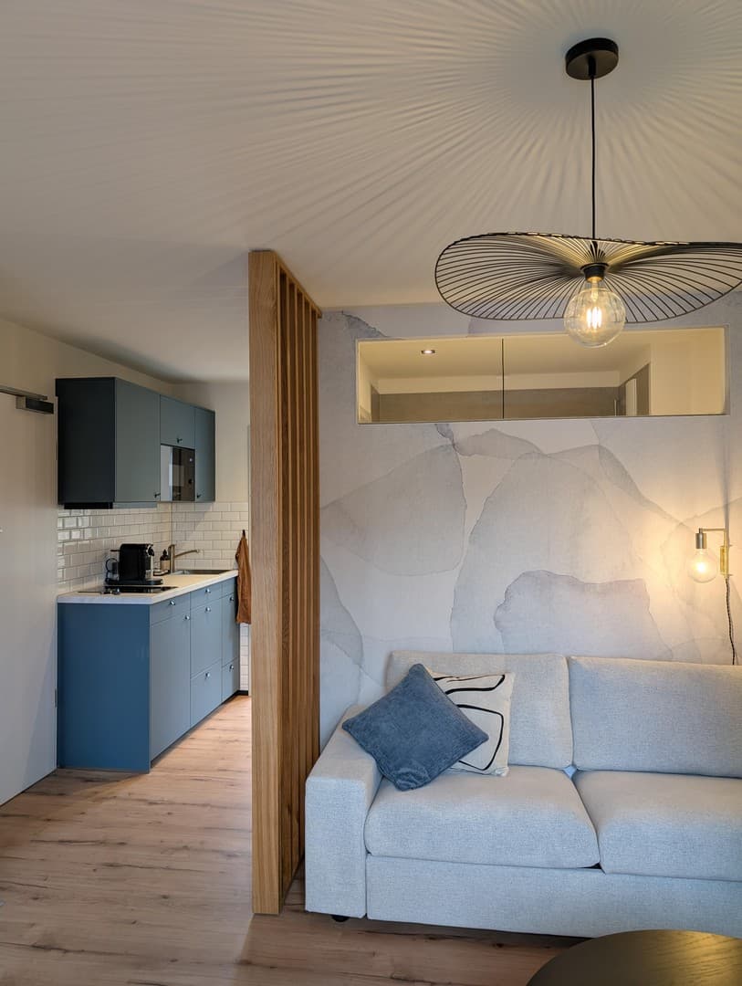 Voll möbliertes Apartment als Zweitwohnsitz auf Zeit im Zentrum von Greifswald