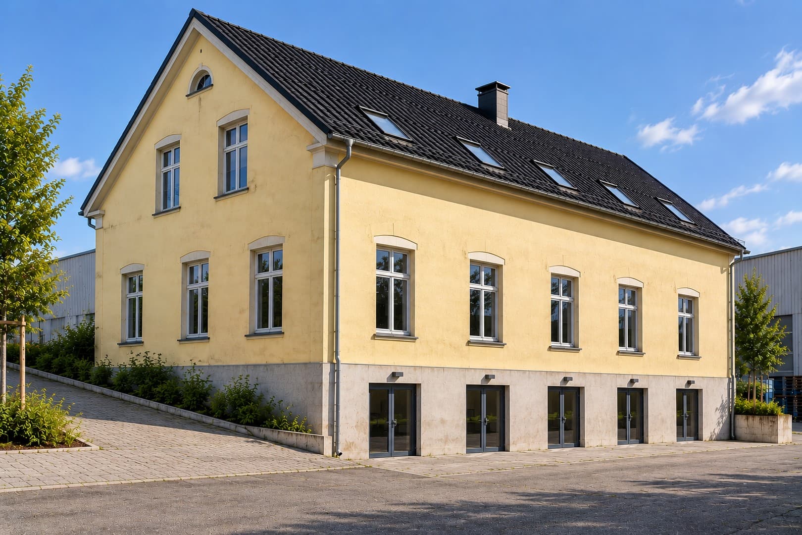 50/100/200 m2 direkt am Bahnhof: Büro