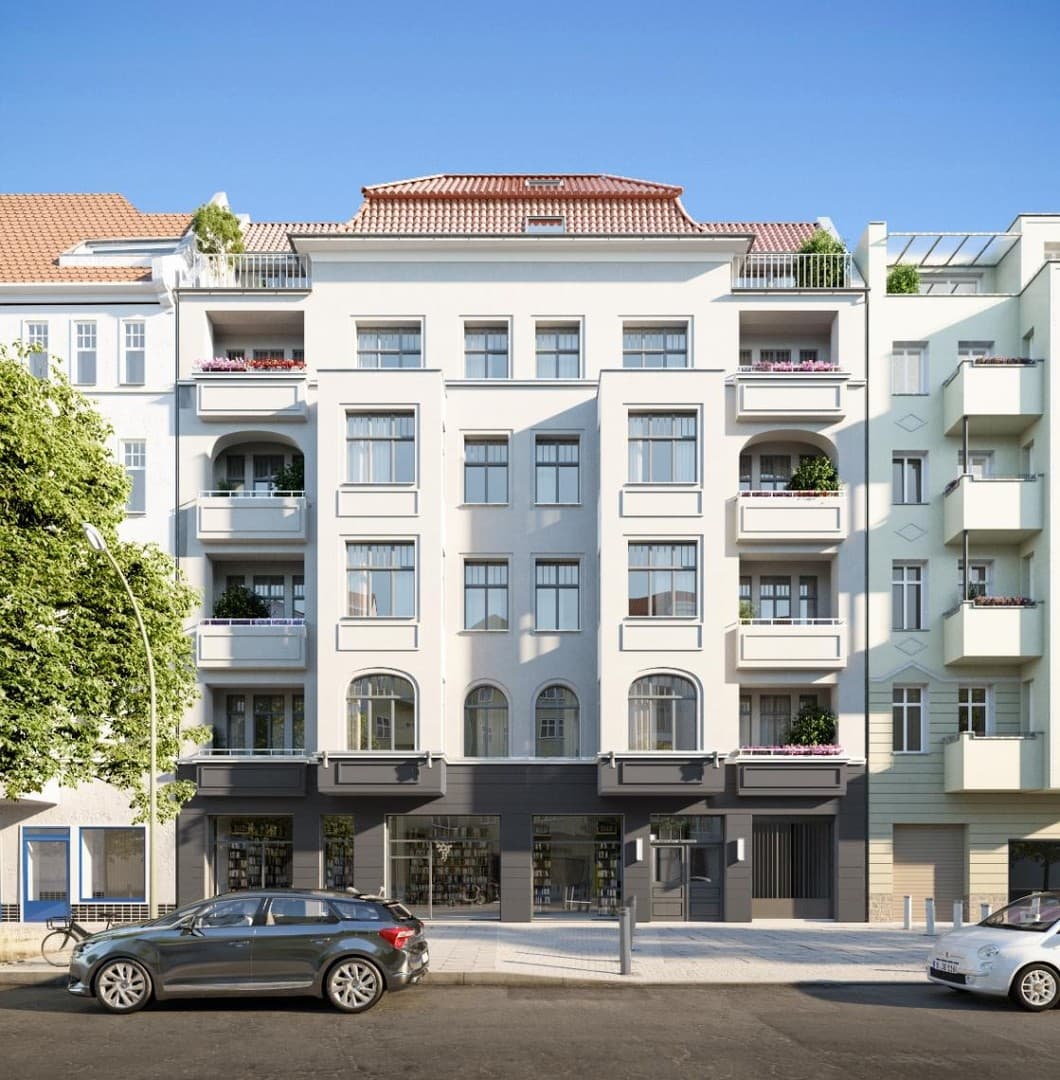 Repräsentative EG Gewerbefläche in der Suarezstraße – 73 m²