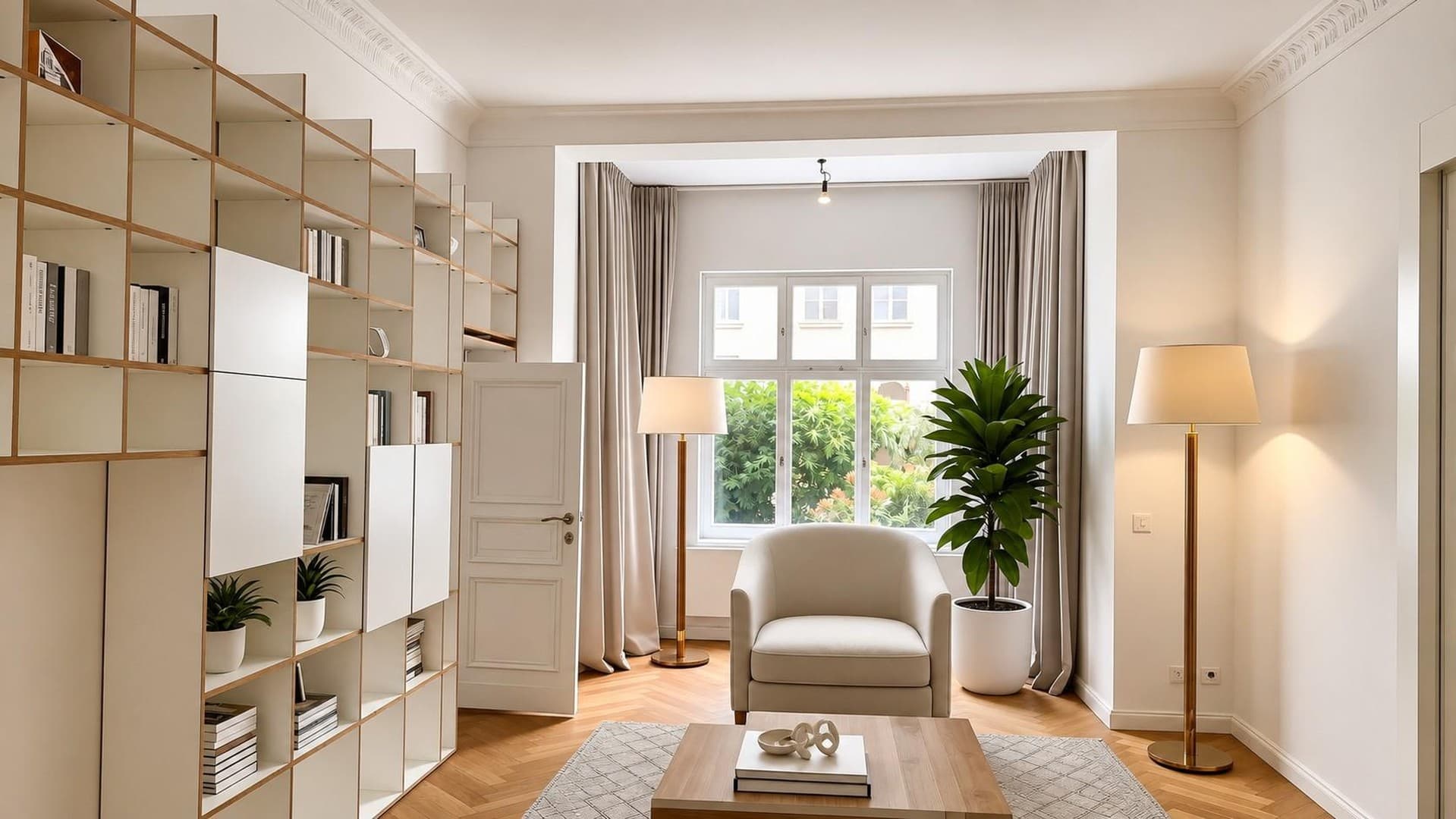 GROßZÜGIGE ALTBAUWOHNUNG MIT PRIVATER TERRASSE UND EIGENEM GARTEN