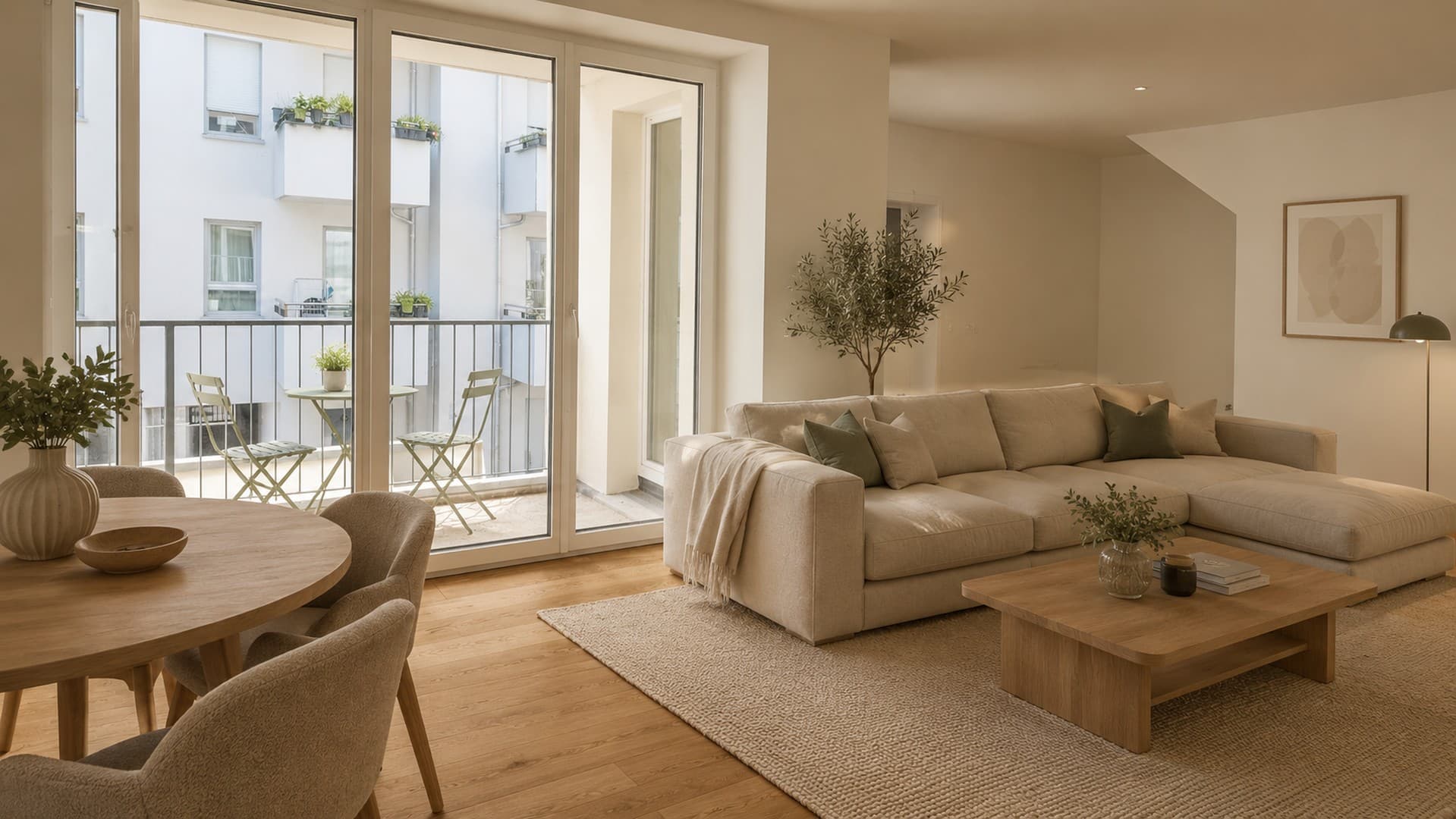 Charmante 2,5-Zimmer-Wohnung im ruhigen Rückgebäude (Erstbezug nach Kernsanierung)