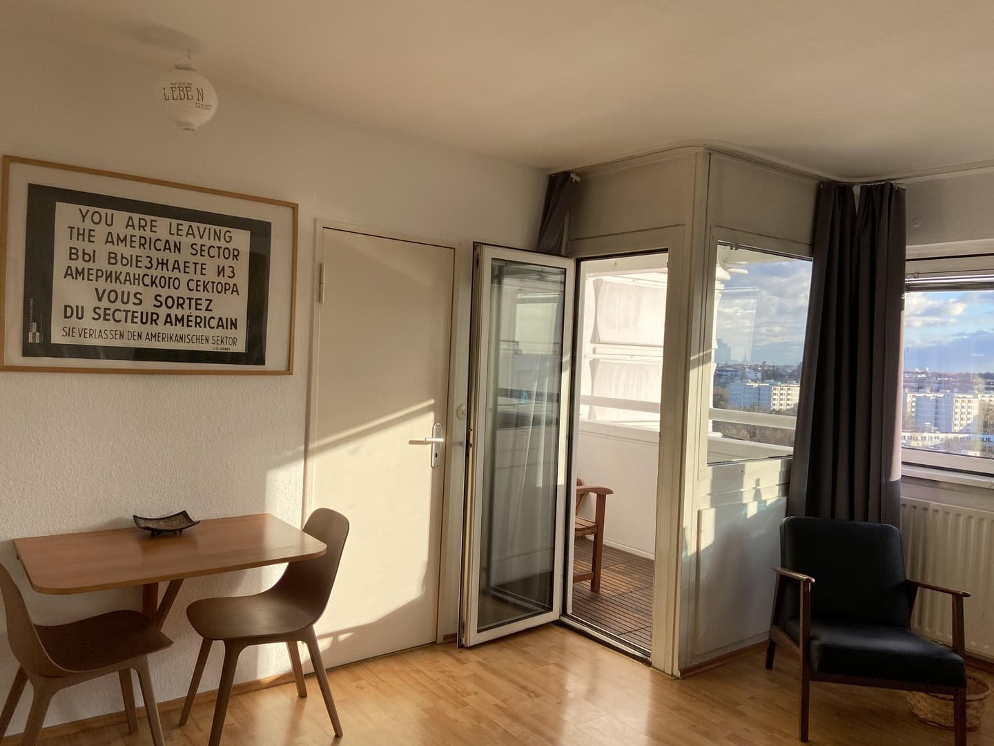 1,5- Zimmer - Apartment unweit Checkpoint Charlie mit Weitblick (13.OG)