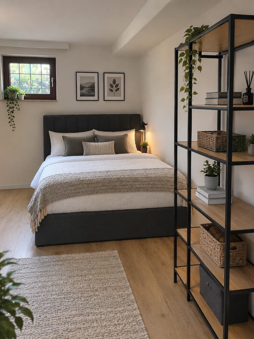 Stilvolle möblierte 1,5-Zimmer-Terrassenwohnung mit EBK
