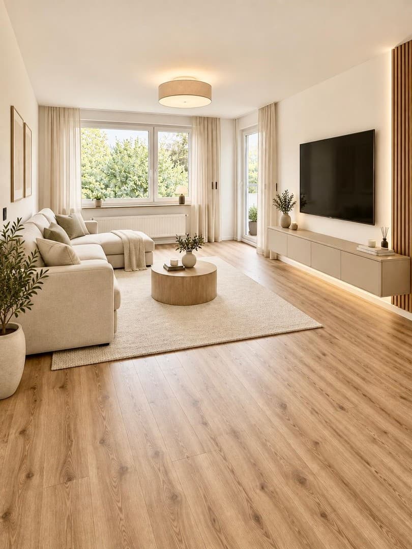 Hochwertig Sanierte 3-Zimmer Wohnung mit Balkon