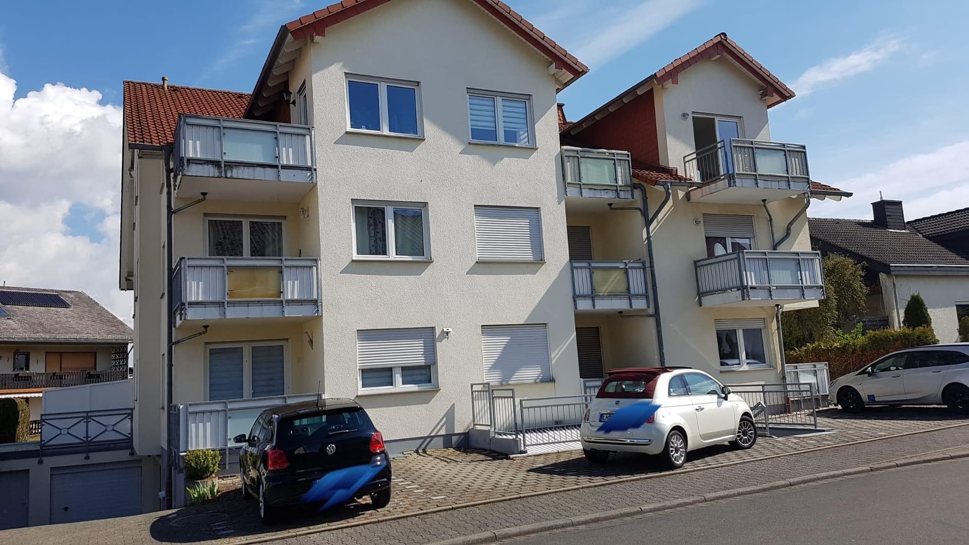 Attraktive 1-Zimmerwohnung mit Terrasse, Einbauküche, Stellplatz & Keller Pendler / Monteur / Single