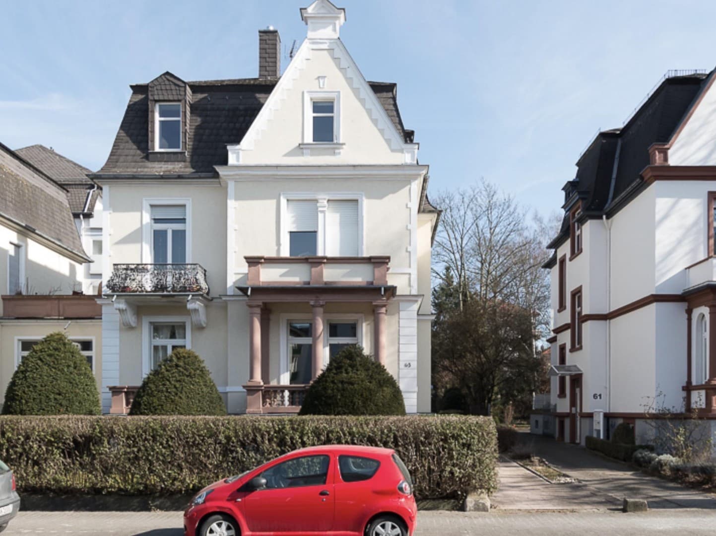 Bad Nauheim: 3-Zimmer-Wohnung in ruhiger Jugendstilvilla