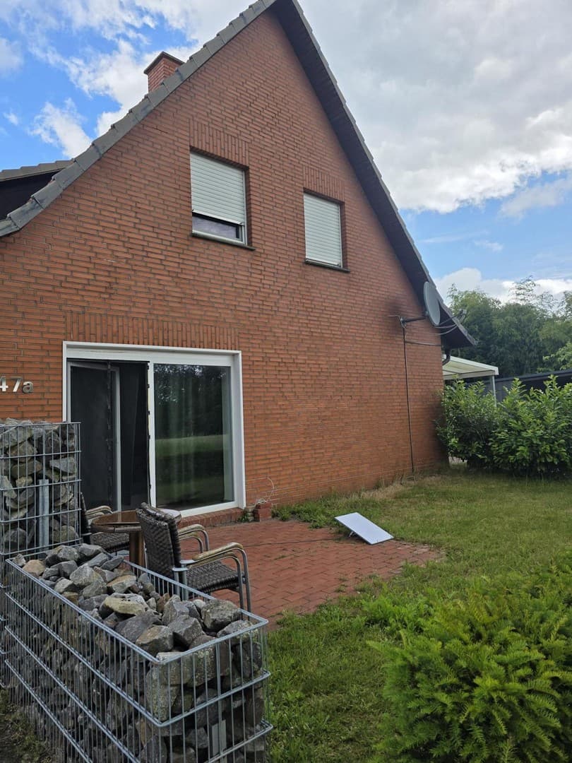 🏡 2,5-Zimmer-Wohnung mit Terrasse & Garage in Neuenkirchen-Vörden