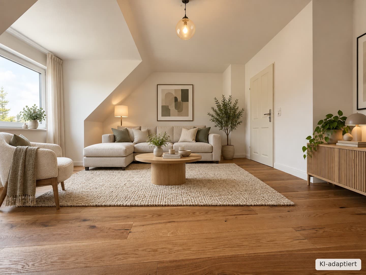 Etagen-Wohnung mit Reihenhaus-Charakter: kernsaniert, hell, Top-Schnitt, gut angebunden & im Grünen