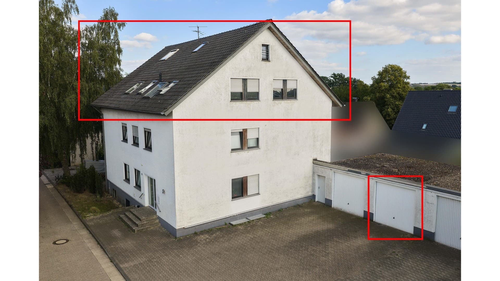 Großzügige 4-Zimmer-Wohnung mit Balkon und Garage - Kapitalanlage