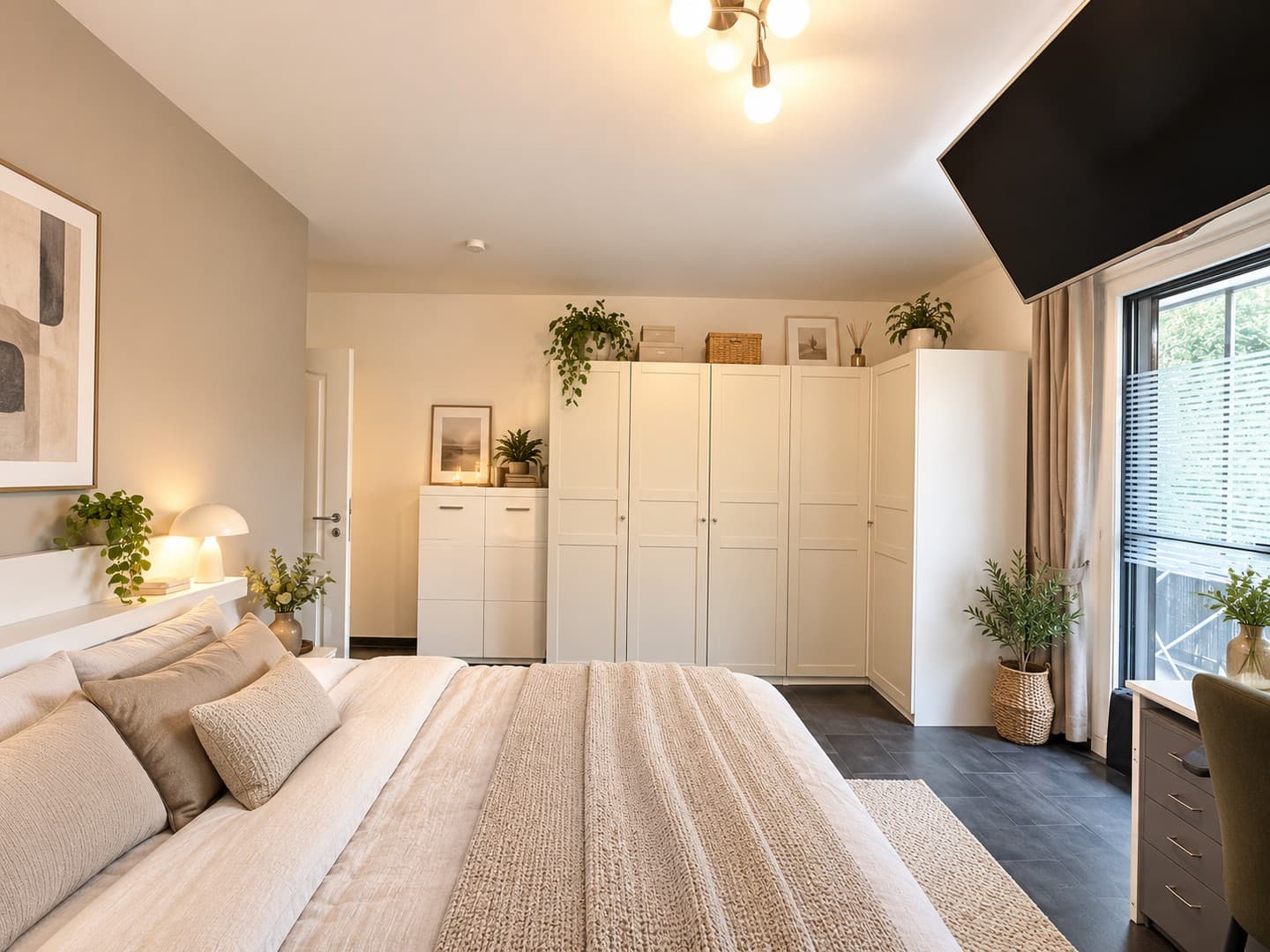 Düsseldorf-Rath: Großzügige 3-Zimmer-Wohnung mit 2 Balkonen nahe Aaper Wald
