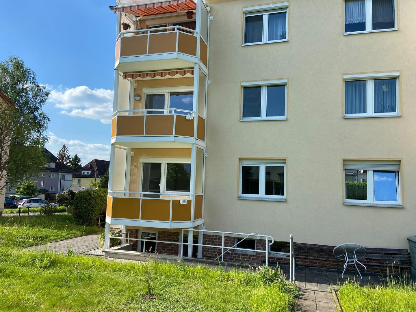 3-Raum Wohnung mit Balkon