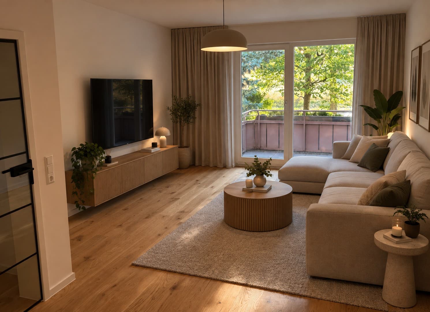 Erstbezug nach Sanierung: 2 Zimmer, zwei Balkone, Gäste-WC und Tiefgarage in Hoheneck