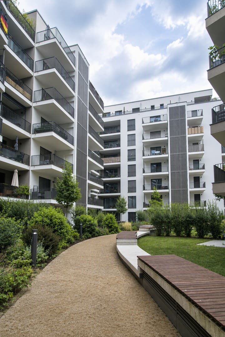 Zentrale 2-Zimmer-Wohnung mit Terrasse nahe EZB und Ostbahnhof