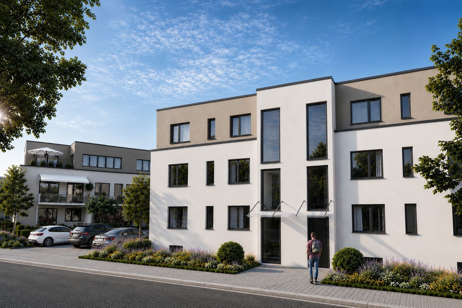 3,5-Zimmer-Neubauwohnung mit Garten – Erstbezug, provisionsfrei, KfW-gefördert