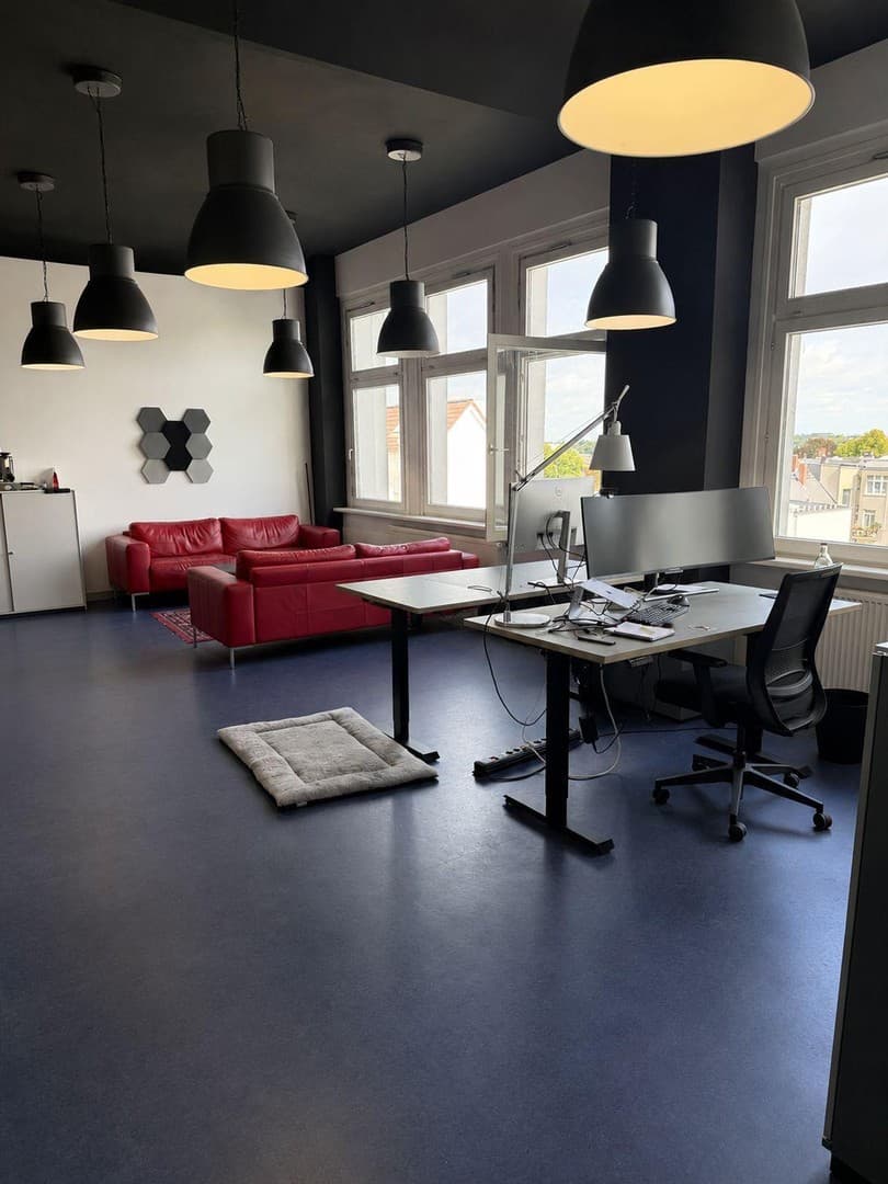 LOFT OFFICE IN ST. GEORG I 83 m² · 3 Räume · Alsterblick · TrackMan · 2 Min. zum Hbf